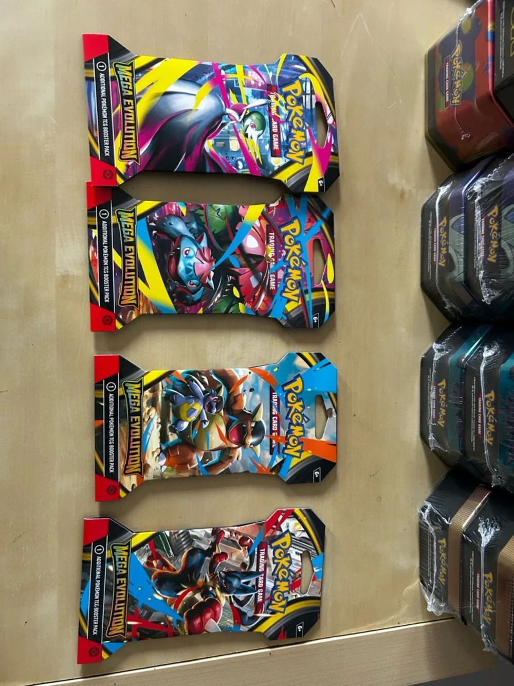 10 Pokémon Mega Evolution Booster‎ Packs - Multicolor - Picture 5 of 5